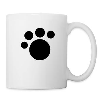 kids paw print - Mug - white - Right