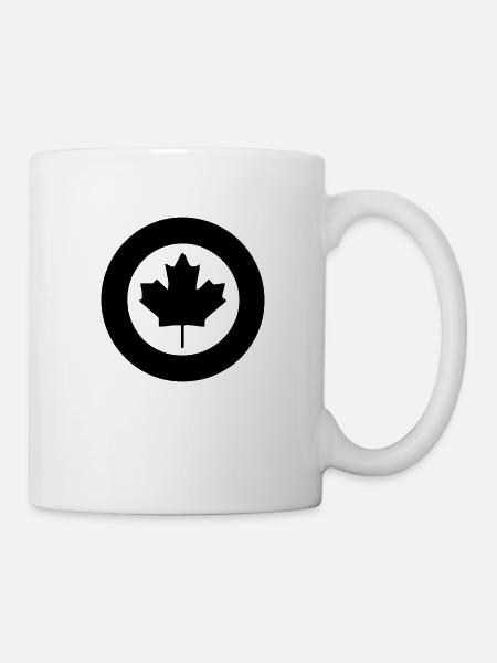 sign canada - Tasse - Weiß