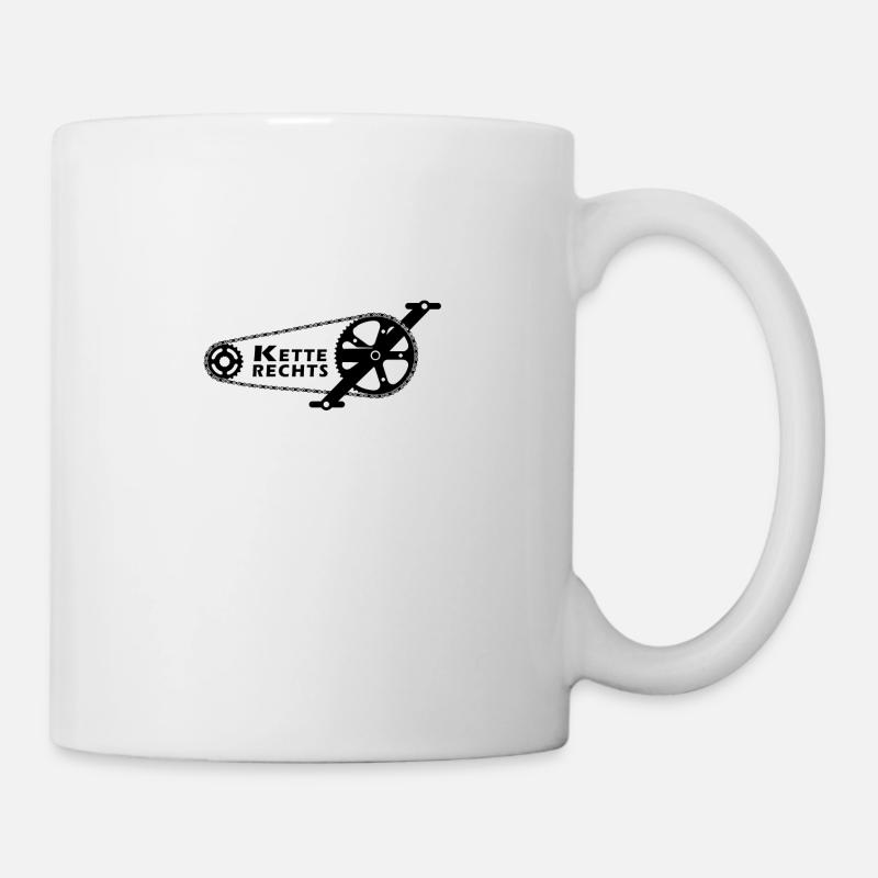 Kette Rechts! Clean - Tasse - Weiß