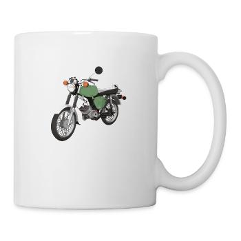 S50 gelbgruen - Tasse - Weiß - Rechts