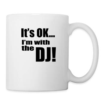 DJ - Tasse - Weiß - Rechts