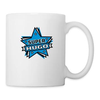 super hugo - Mug blanc - blanc - Droite