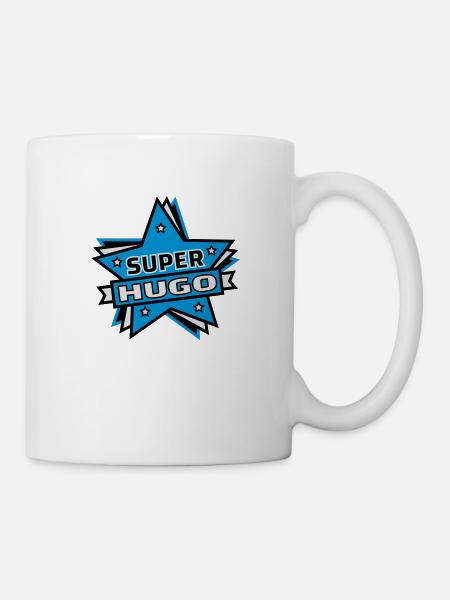 super hugo - Mug blanc - blanc