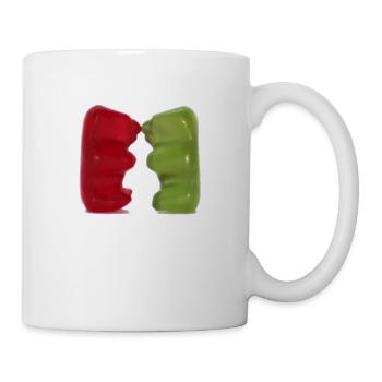 Gummibärchen Kuss - Tasse - Weiß - Rechts