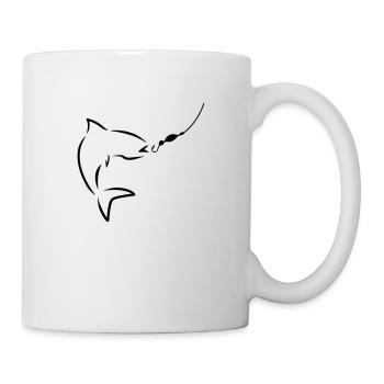 Fishing - Tasse - Weiß - Rechts
