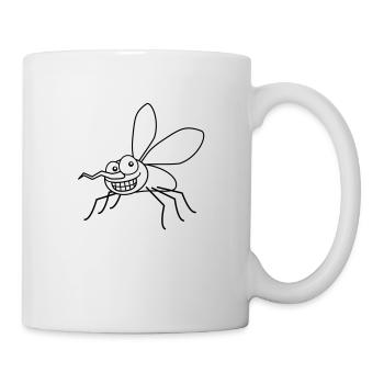 grin_mosquito_1c - Mug - white - Right