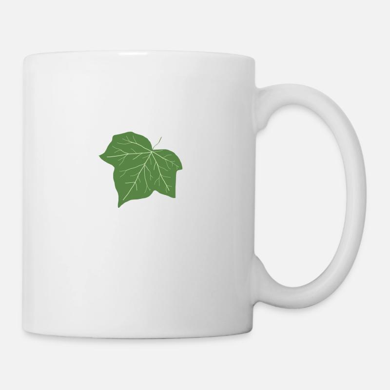 Efeu - Tasse - Weiß
