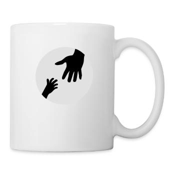 hands - Mug blanc - blanc - Droite