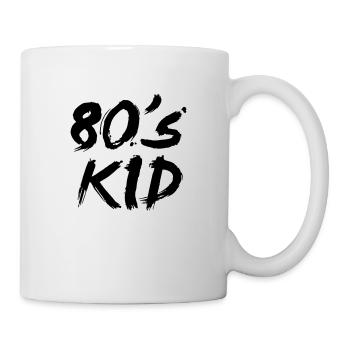 80s kid - Tasse - Weiß - Rechts