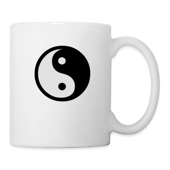yin yang Wellness far east feng shui china - Mug - white - Right