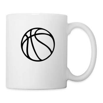 Basketball Icon - Tasse - Weiß - Rechts