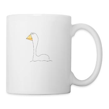 Schwan - Tasse - Weiß - Rechts