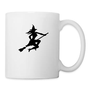 hexe - Tasse - Weiß - Rechts
