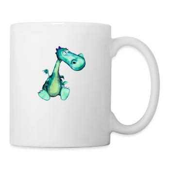 Dragon Ermel by Sabina Elisabeth - Tasse - Weiß - Rechts