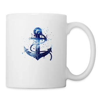 Anker - Tasse - Weiß - Rechts