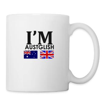 Australian + English = - Mug - white - Right