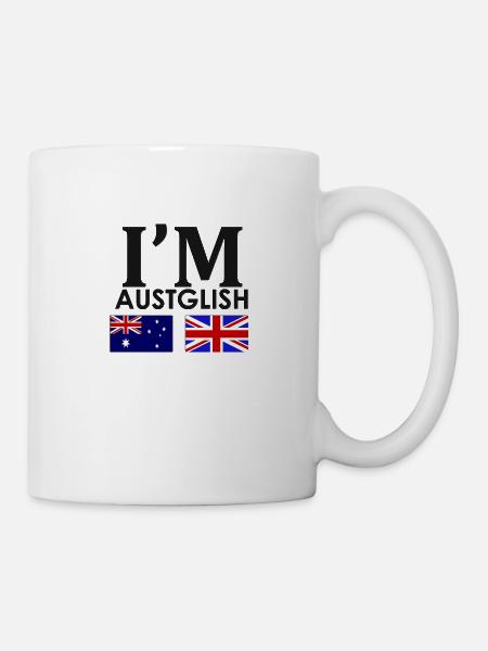 Australian + English = - Mug - white