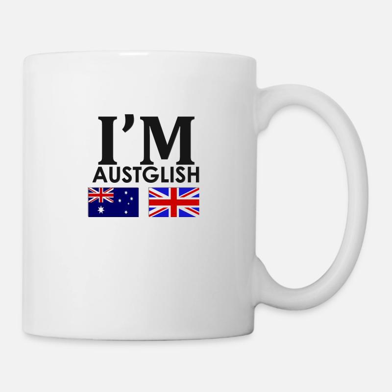 Australian + English = - Mug - white