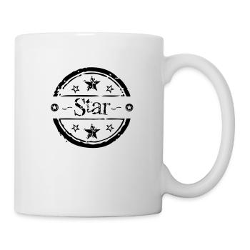 star etoile - Mug blanc - blanc - Droite