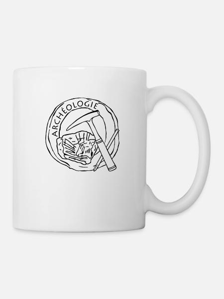 Archeologie - Mug blanc - blanc