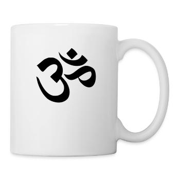 Om Ornament - Tasse - Weiß - Rechts