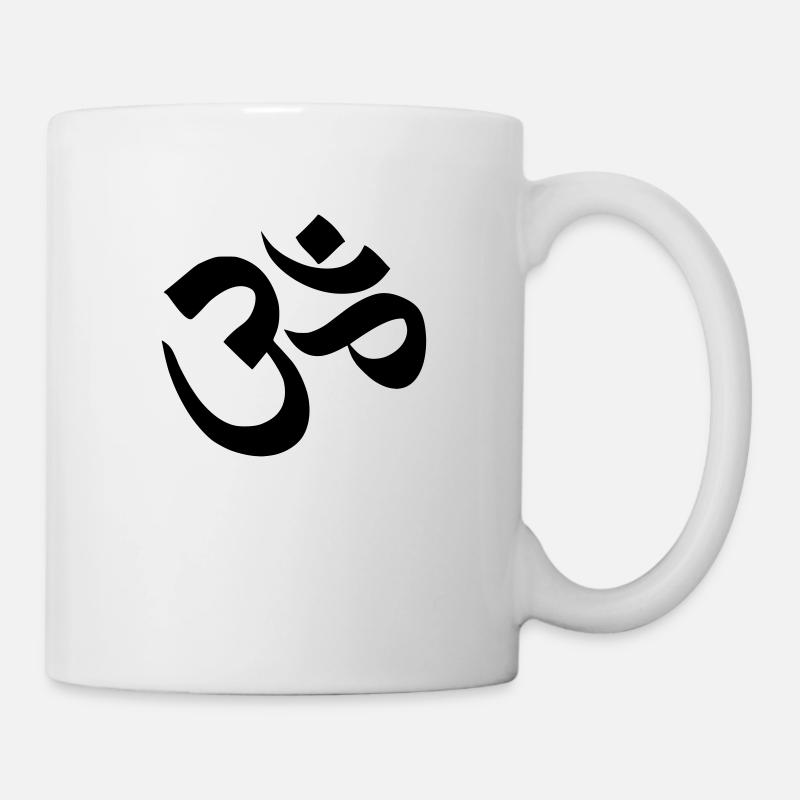 Om Ornament - Mug blanc - blanc