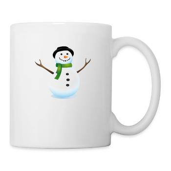 snow man - Mug - white - Right