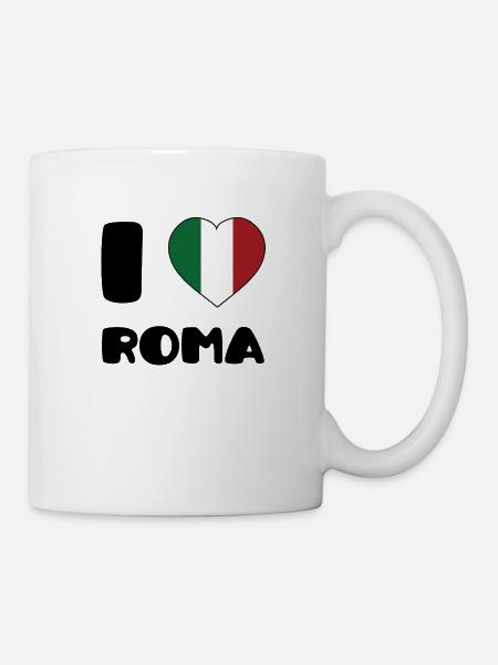 I Love Roma - Mug blanc - blanc