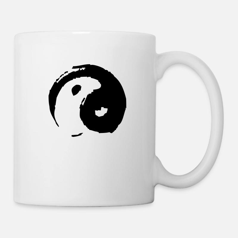 yinyang - Mug blanc - blanc