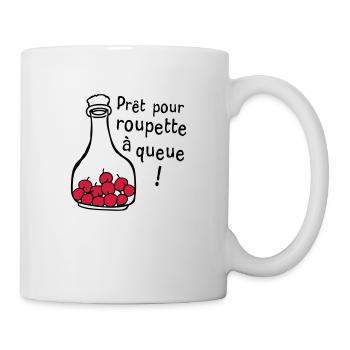 roupette Schwanz - Tasse - Weiß - Rechts