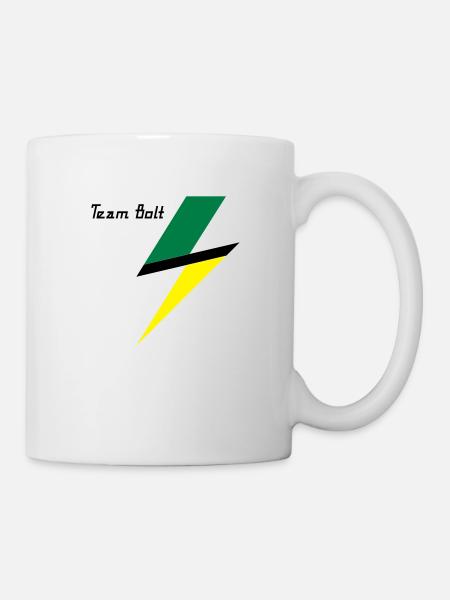 Team Bolt - Tasse - Weiß