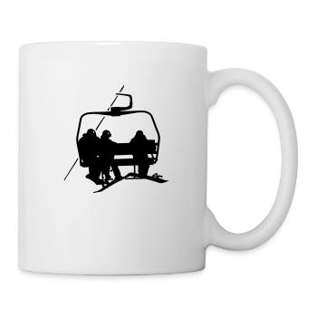 skilift - Tasse - Weiß - Rechts