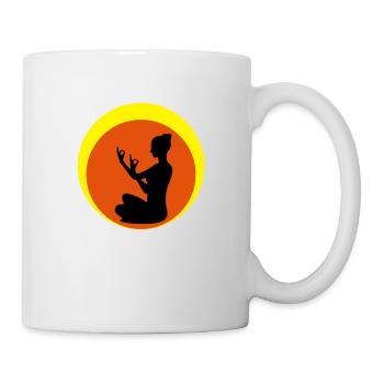 Joga - Tasse - Weiß - Rechts