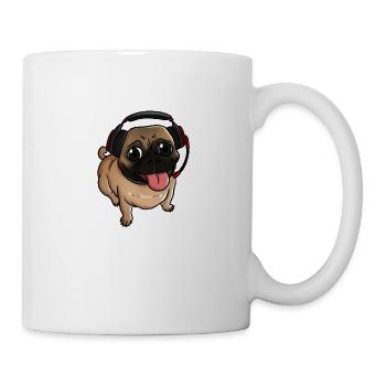 Gamer-Welpe - Tasse - Weiß - Rechts