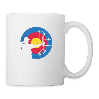 CompoundTargetArcherW-02 - Mug blanc - blanc - Droite