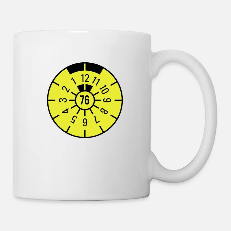 TÜV 1976 - Mug blanc - blanc