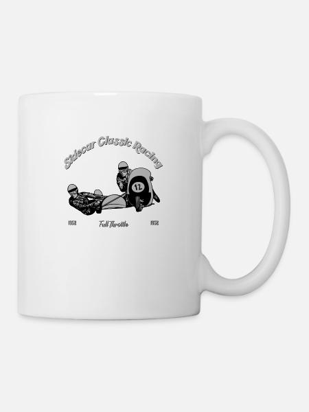 Sidecar Classic Racing - Tasse - Weiß