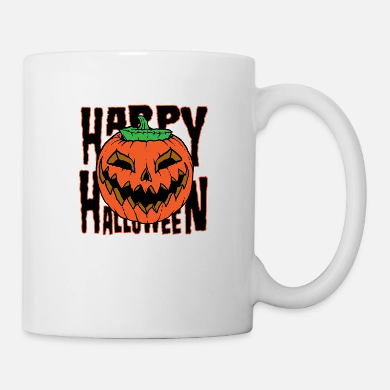 Halloween de - Tasse - Weiß