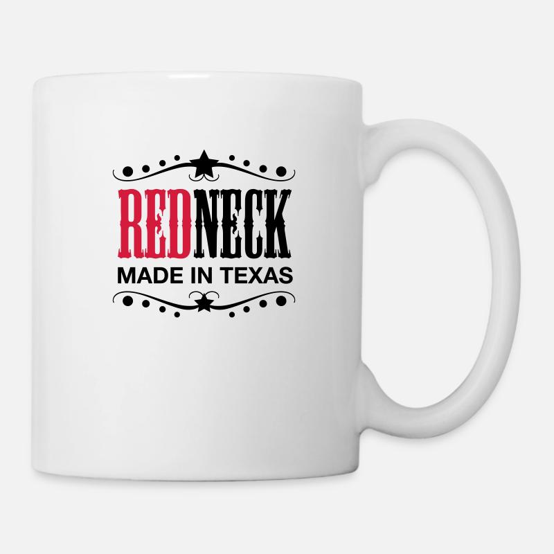 redneck_f2 - Mug blanc - blanc