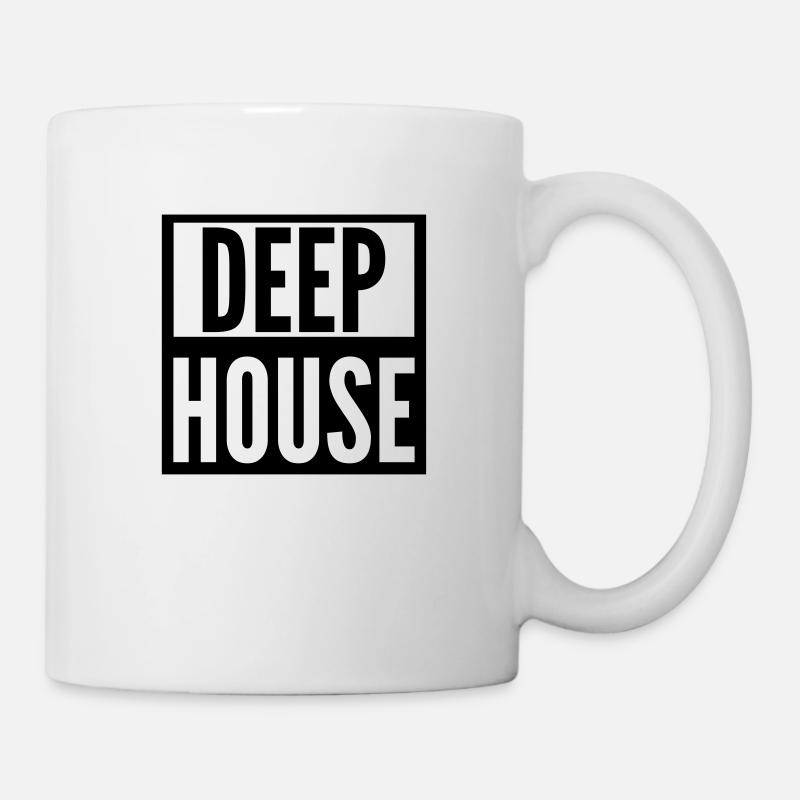 deep house - Mug - white