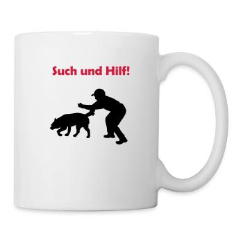 such_und_hilf_cb - Tasse - Weiß - Rechts
