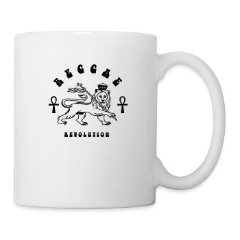 Reggae lion eu - Mug - white - Right