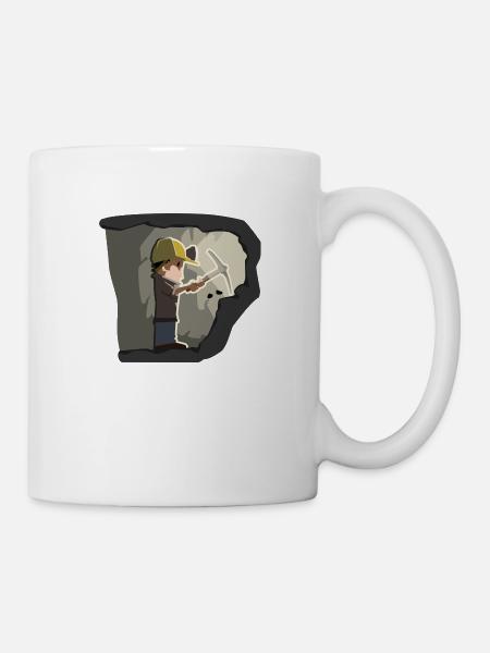 miner miner mine mine coal coal17 - Mug - white