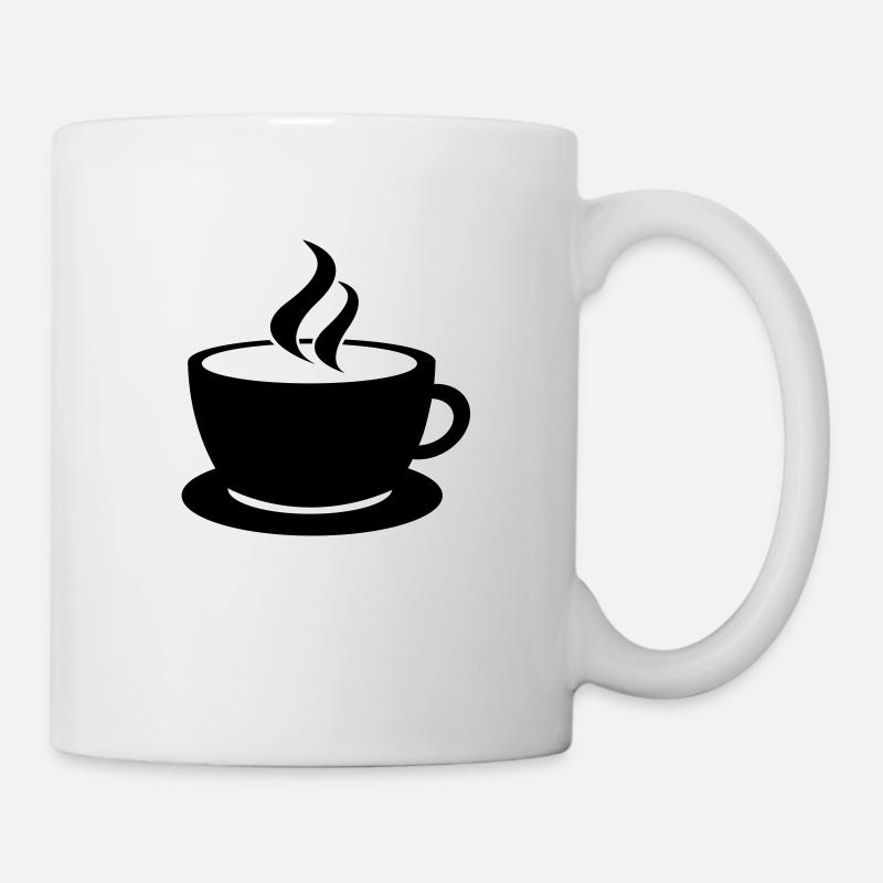 coffee cup tea cafe - Mug - white