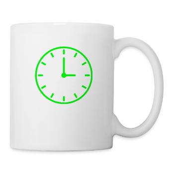 clock time clock time hourglass hourglass60 - Mug - white - Right