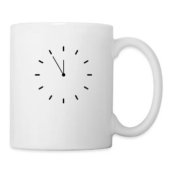 clock time clock time hourglass hourglass64 - Mug - white - Right