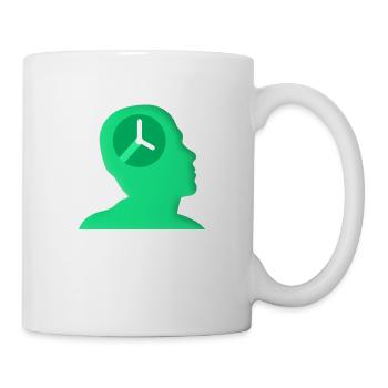 clock time clock time hourglass hourglass121 - Mug - white - Right