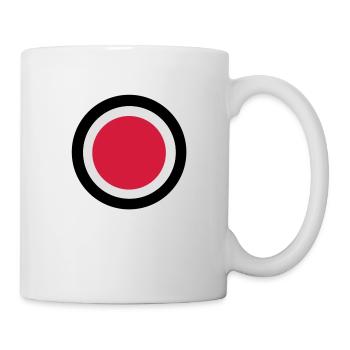 yourcolours3_vec_de - Tasse - Weiß - Rechts