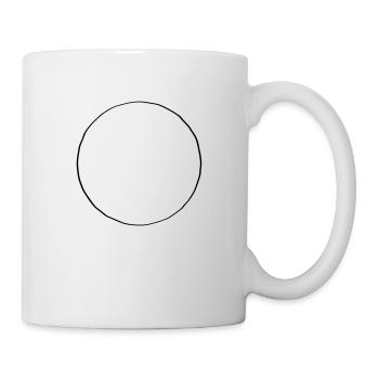 Hipster Kreis - Tasse - Weiß - Rechts