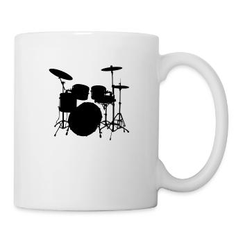 Die Batterie - Tasse - Weiß - Rechts